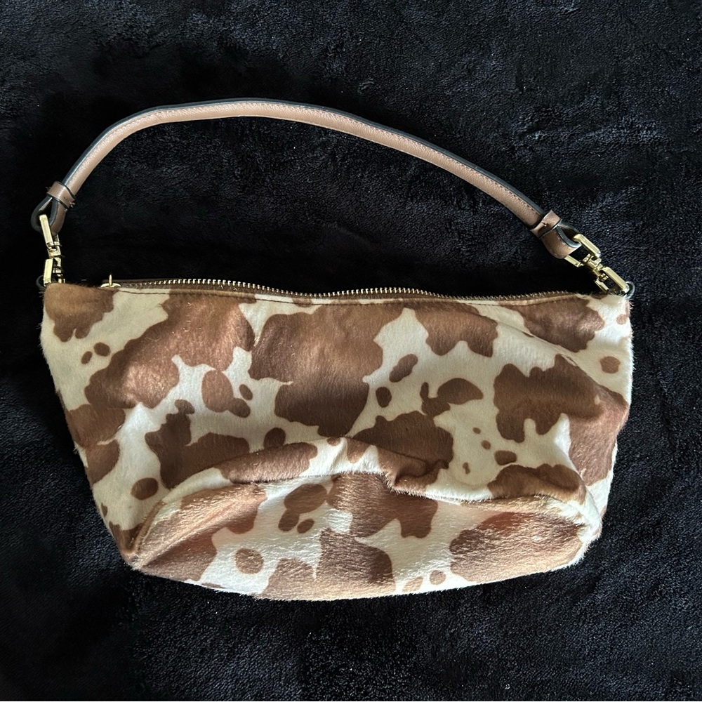 Stylish Brown and Cream Women's Bag